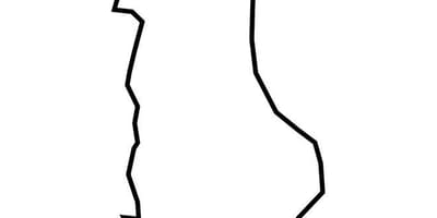 Mapa Albania mapa bektorea