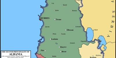 Mapa durrës Albania
