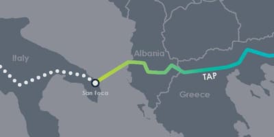 Mapa punteatu Albania